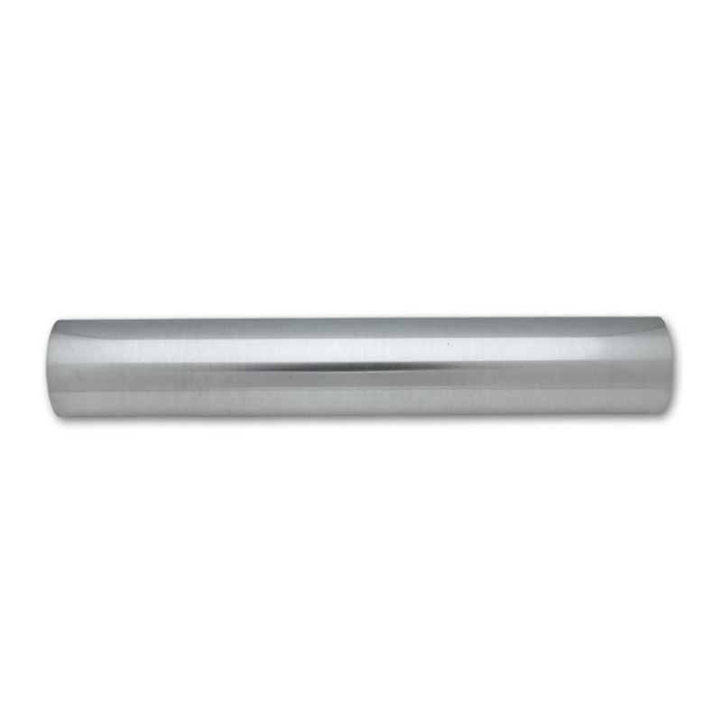 Vibrant 5in OD T6061 Aluminum Straight Tube 18in Long – Polished