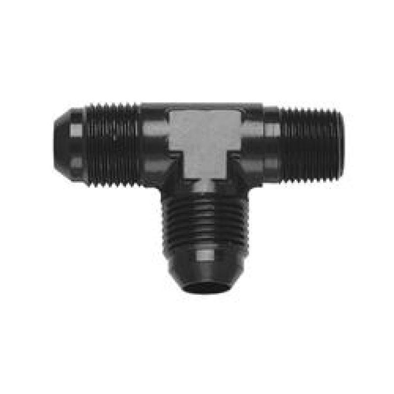 Fragola -4AN Tee 1/8 NPT On The Run – Black