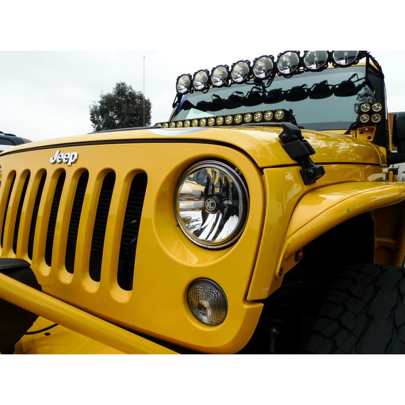 KC HiLiTES 07-18 Jeep JK 7in. Gravity LED DOT Approved Replacement Headlight (Single)