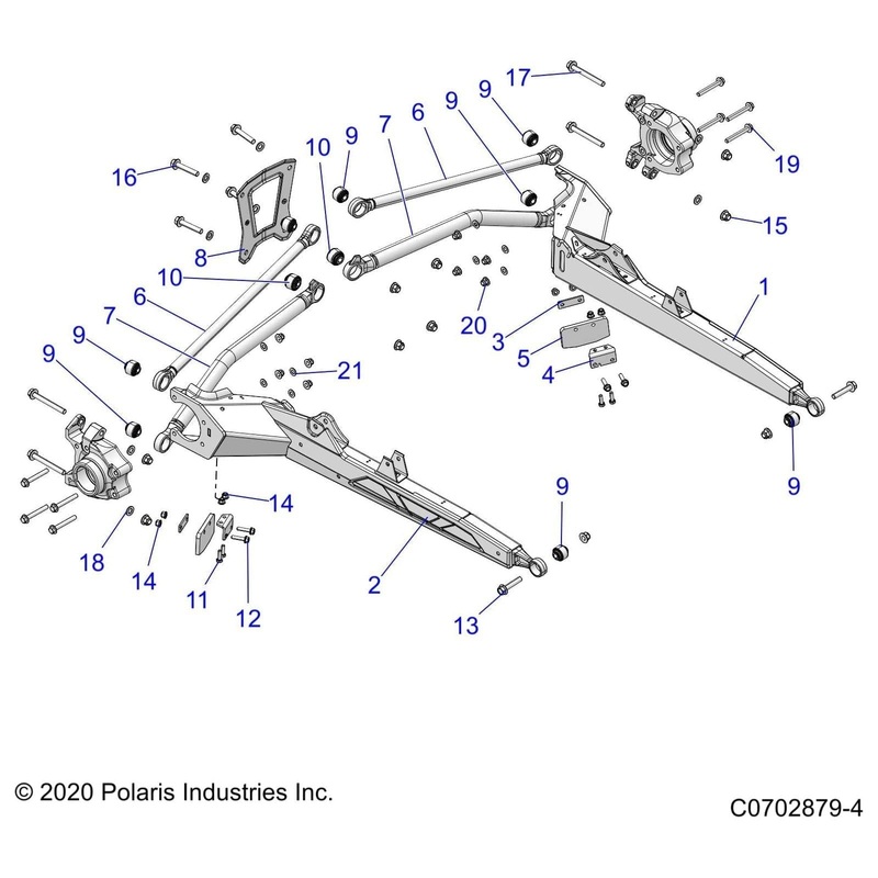 Weld-Trl Arm,Lh,Or.Mad by Polaris