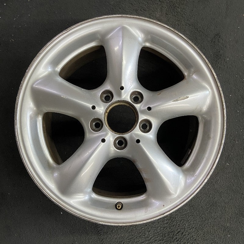 16″ MERCEDES SLK 01 170 Type; SLK230 16×7 5 spoke dome spokes frt Original OEM Wheel Rim