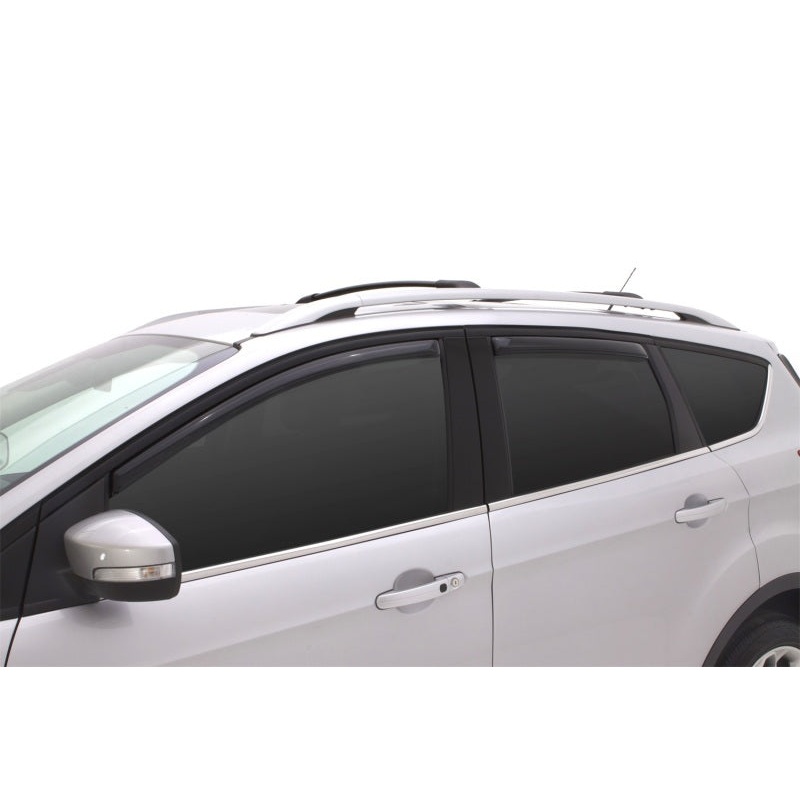 AVS 13-18 Ford Escape Ventvisor In-Channel Front & Rear Window Deflectors 4pc – Smoke