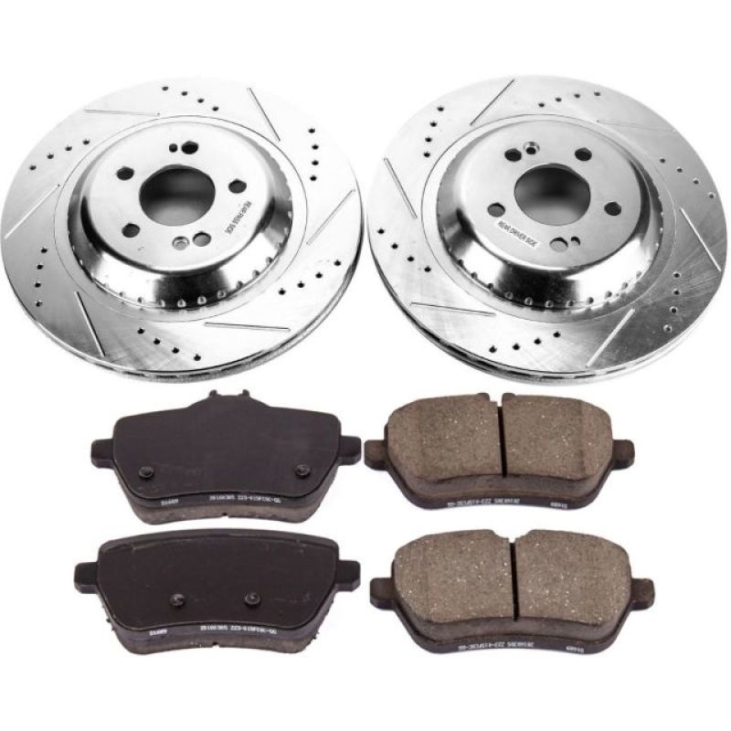 PowerStop Power Stop 2017 Mercedes-Benz Maybach S550 Rear Z23 Evolution Sport Brake Kit