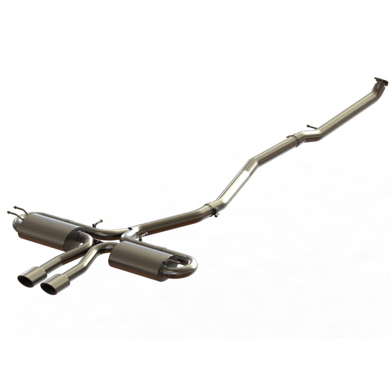 Takeda Cat-Back Exhaust 2017-2020 Honda Civic Si (Sedan) 1.5L