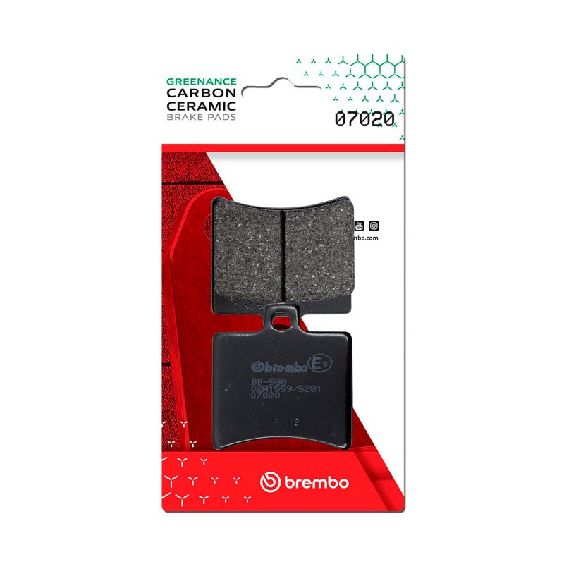 Brembo OE Malaguti Madison/Malaguti Password/Malaguti Phantom Carbon Ceramic Brake Pad – Rear