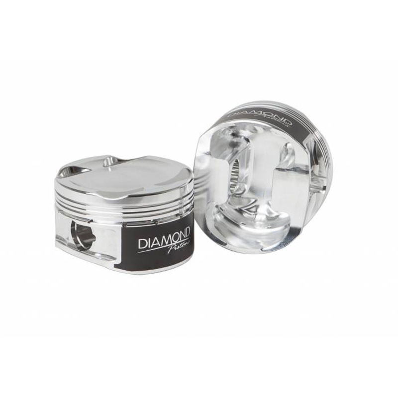 Diamond Racing Forged Pistons Set HD Pin Toyota Supra MK4 2JZGTE 2JZGTE 2JZ-GE 86.5mm +0.5mm 9.7:1