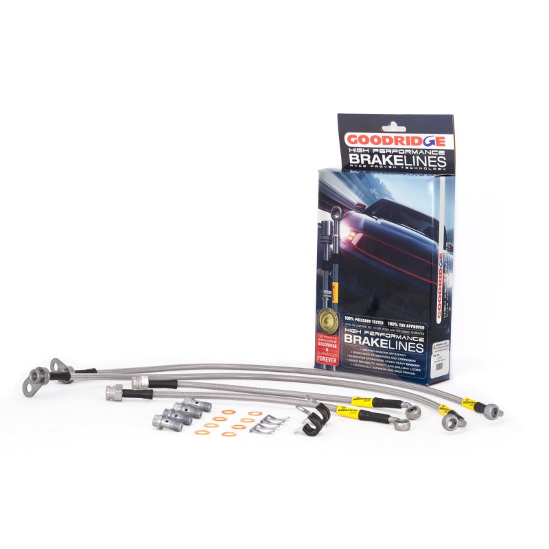 Goodridge 06-19 Mazda MX-5 Miata NC/ND Stainless Steel Brake Line Kit