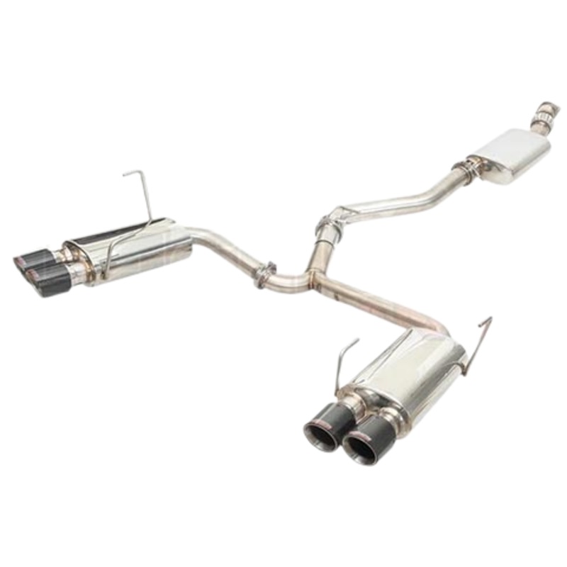 LP Aventure Resonated Cat-Back Exhaust | 2022+ Subaru WRX (FLP2022+CB-WRX-SD3R/RC)