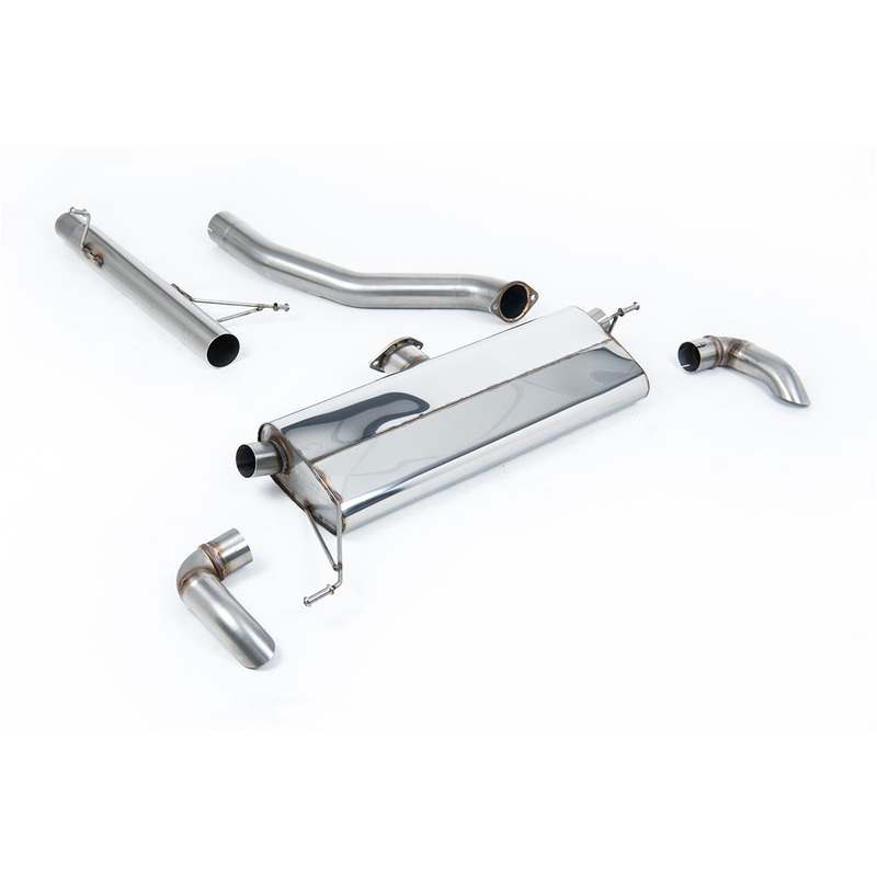 Milltek Volkswagen Atlas (2021 – Present) SUV & Crossport 3.6 VR6 80MM NON RESONATED CAT BACK