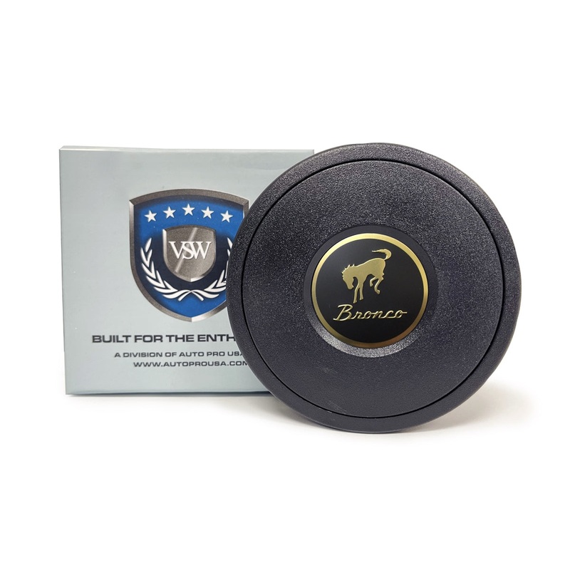 VSW S9 | Ford Bronco Emblem, 1966-77 | Standard Horn Button | STE1049