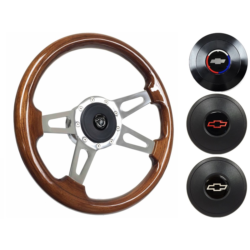 1970-88 Monte Carlo Steering Wheel Kit | Walnut Wood | ST3080