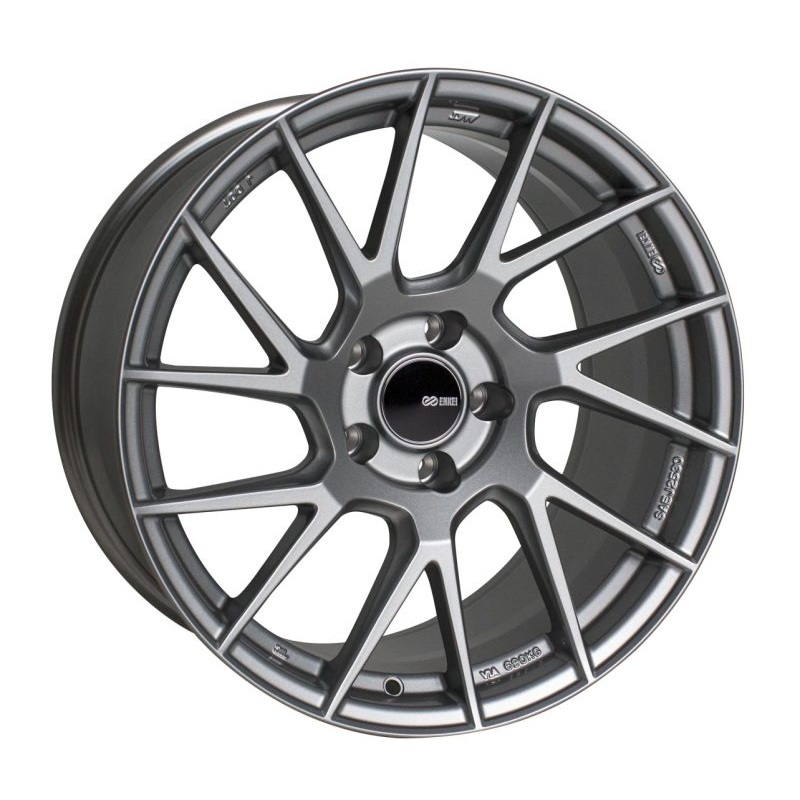 Enkei TM7 18×8.5 5×114.3 45mm Offset 72.6mm Bore Storm Gray Wheel