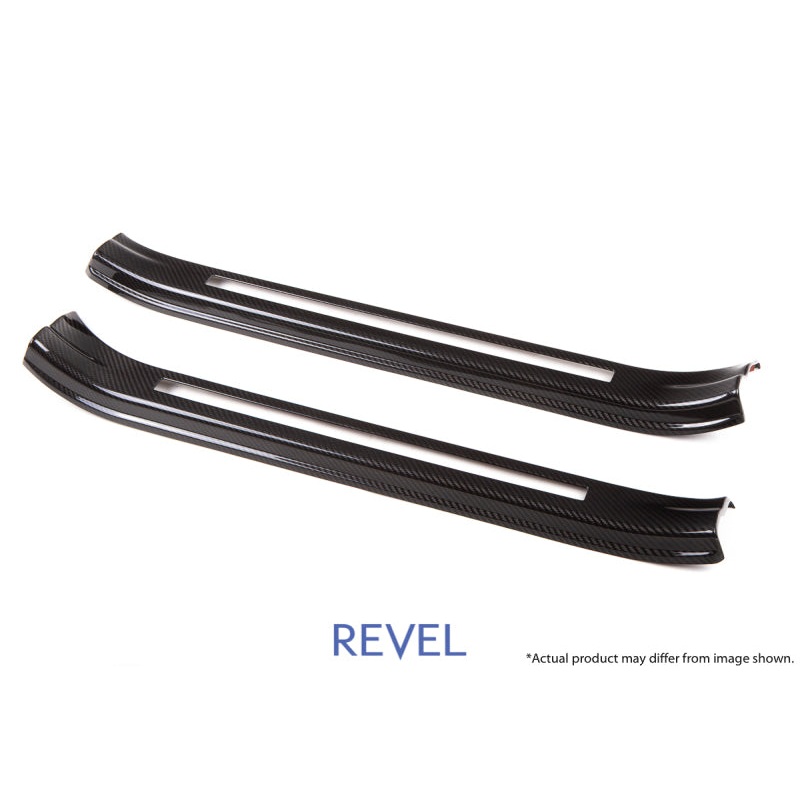 Revel GT Dry Carbon Door Sill Covers (Left & Right) 15-18 Subaru WRX/STI – 2 Pieces