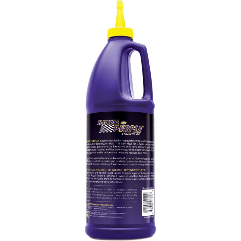 Royal Purple Synchromax Synthetic Manual Transmission Fluid – 1 Quart
