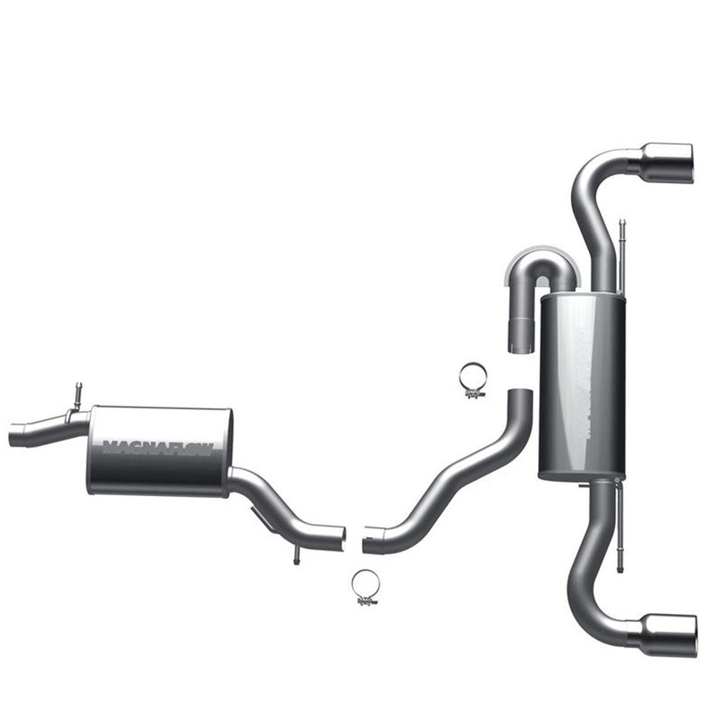Stainless Steel Cat Back Exhaust for 2008-2009 Audi TT Quattro by MagnaFlow