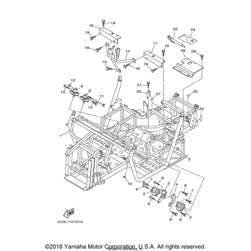 Complete Frame by Yamaha
