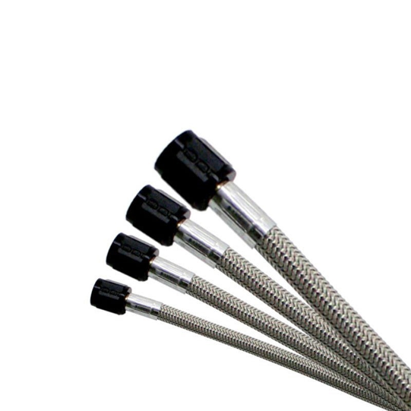 Nitrous Express 20ft Sho Stainless Steel Braided Hose – Black