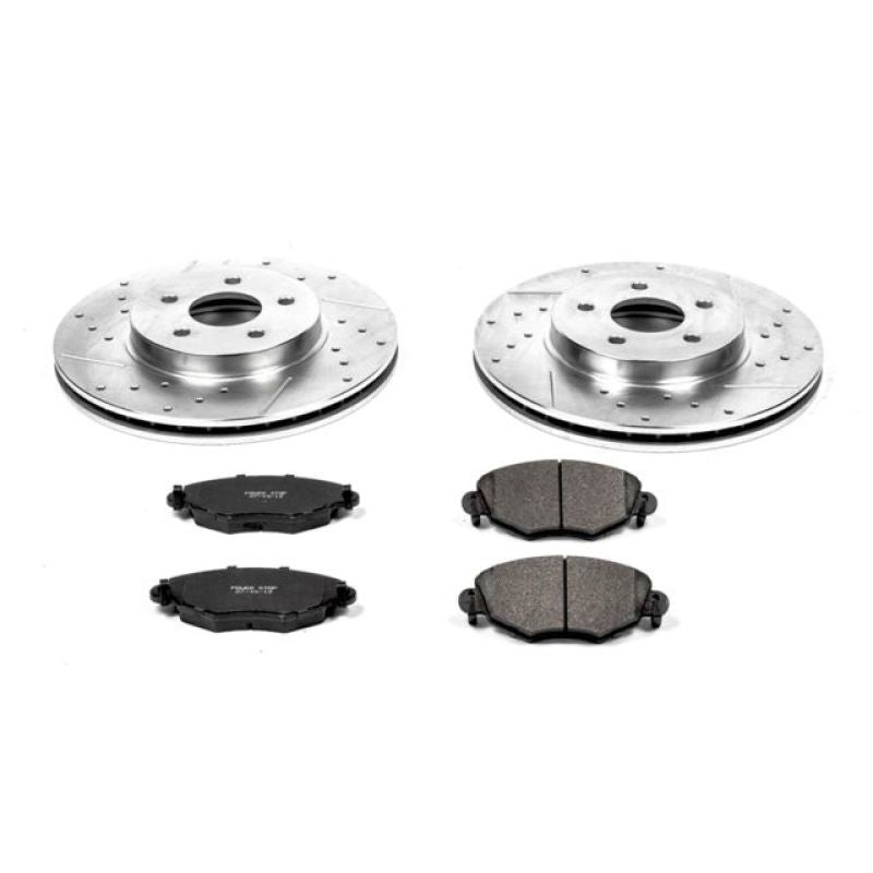 PowerStop Power Stop 02-08 Jaguar X-Type Front Z23 Evolution Sport Brake Kit