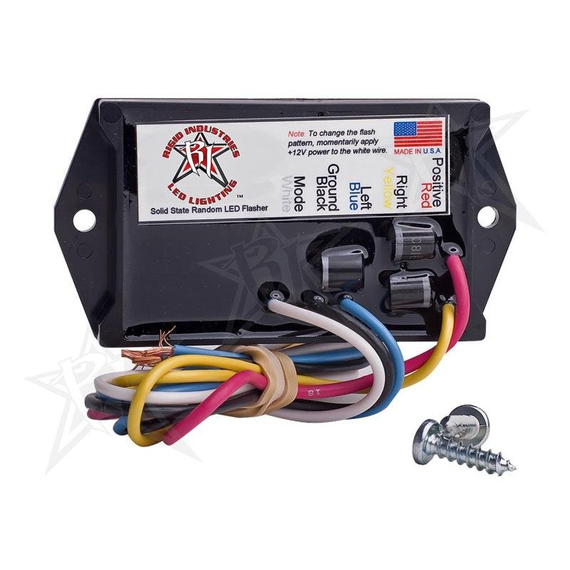 Rigid Industries 3 Amp LED Flasher – 2 Output – 12 Volt