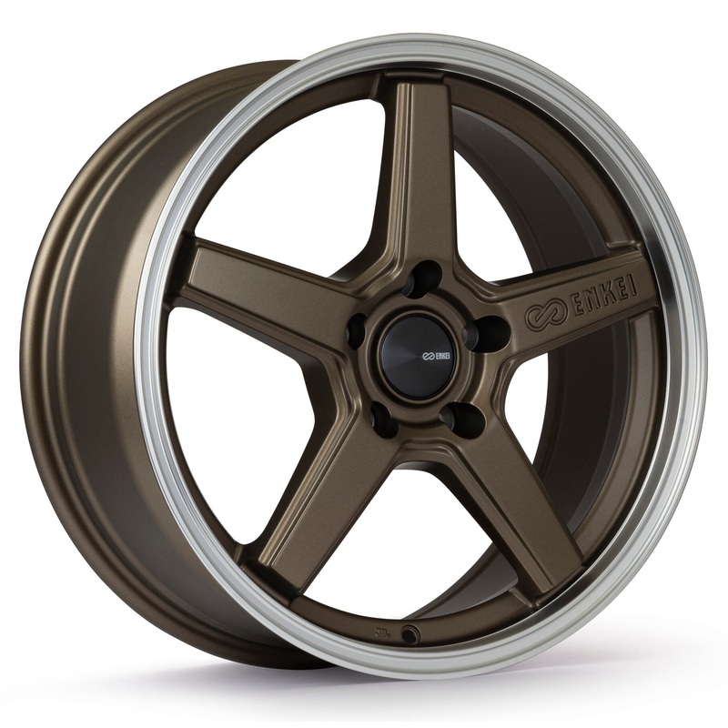 ENKEI Quasar Wheel – 17×7.5 +40 | 5×114.3 | Matte Bronze
