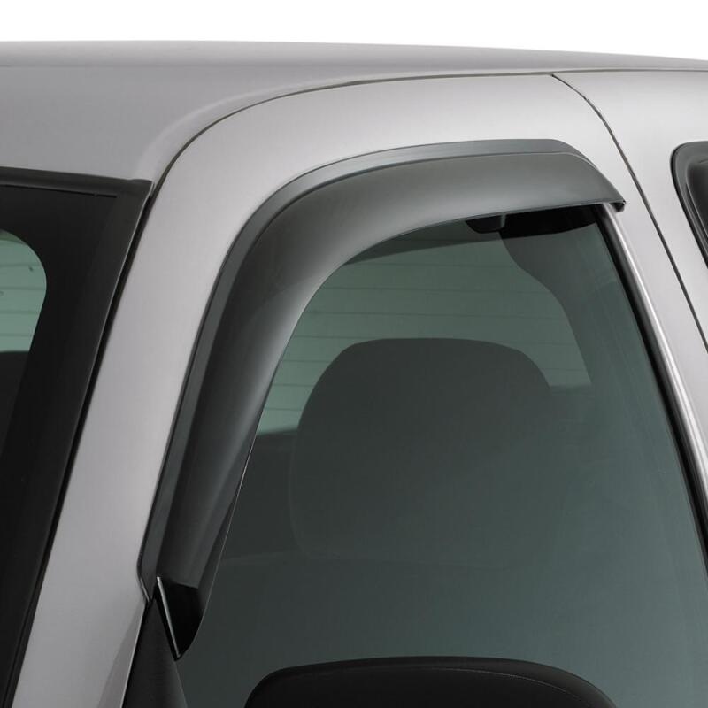 AVS 16-18 Nissan Titan XD Standard Cab Ventvisor Outside Mount Window Deflectors 2pc – Smoke