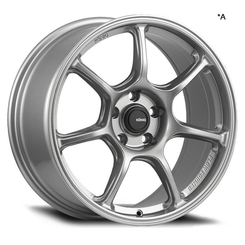 Konig Ultragram 18x11B 5×114.3 ET15 Titanium Metallic Knurled Bead