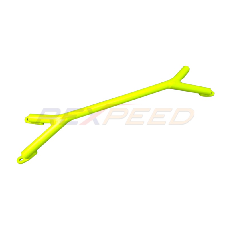 Rexpeed 15-21 WRX/STI Powder Painting Aesthetics Front Brace Neon Yellow | G65-NY