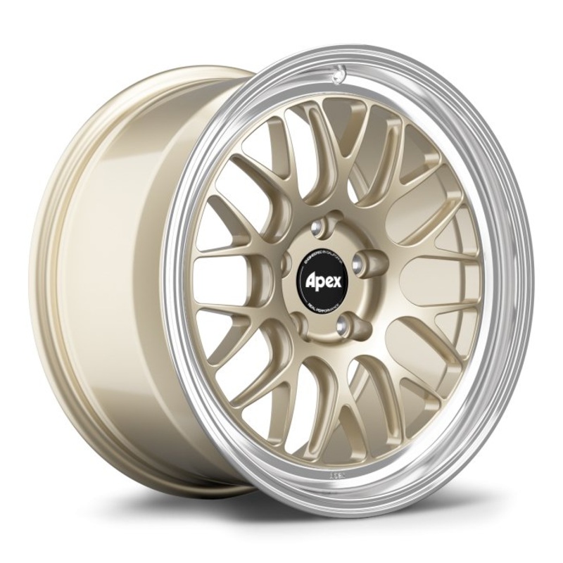 Apex 18″ ML-10RT 5×130 Wheel (Motorsport Gold) – Porsche