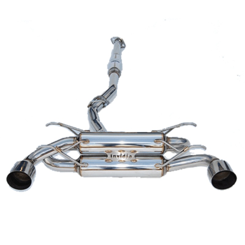 Invidia Gemini R400 Dual Tip Exhaust 2012-2021 Scion FR-S / Subaru BRZ / Toyota 86
