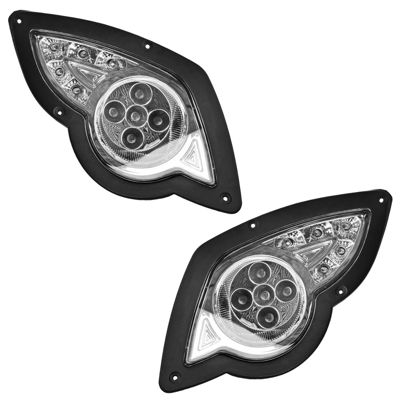 Route 66 LED Headlights for Yamaha Drive.