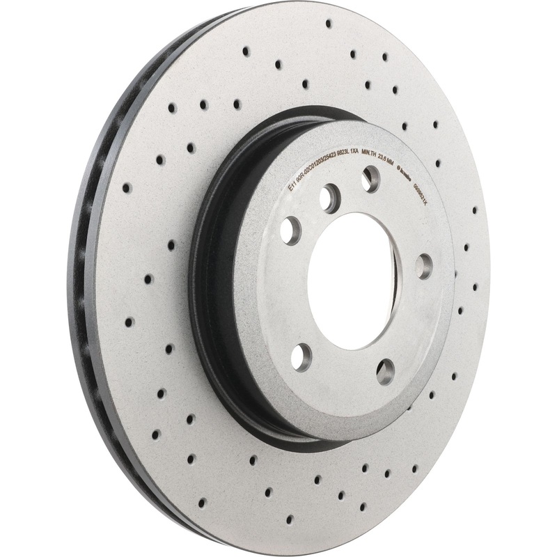 XTRA Drilled Front Disc Brake Rotor – 09.8952.1X