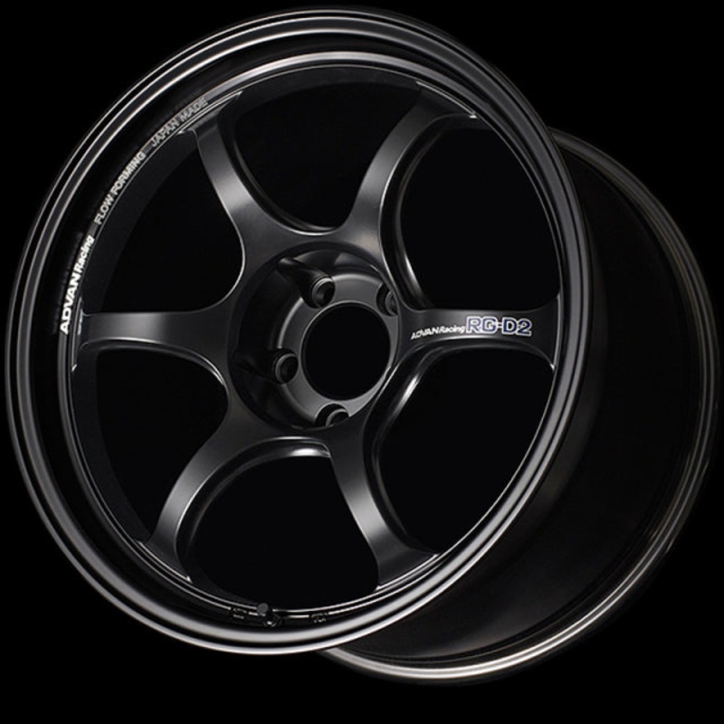Advan RG-D2 Wheel – 18×9.5 +35 | 5×114.3 | Semi Gloss Black