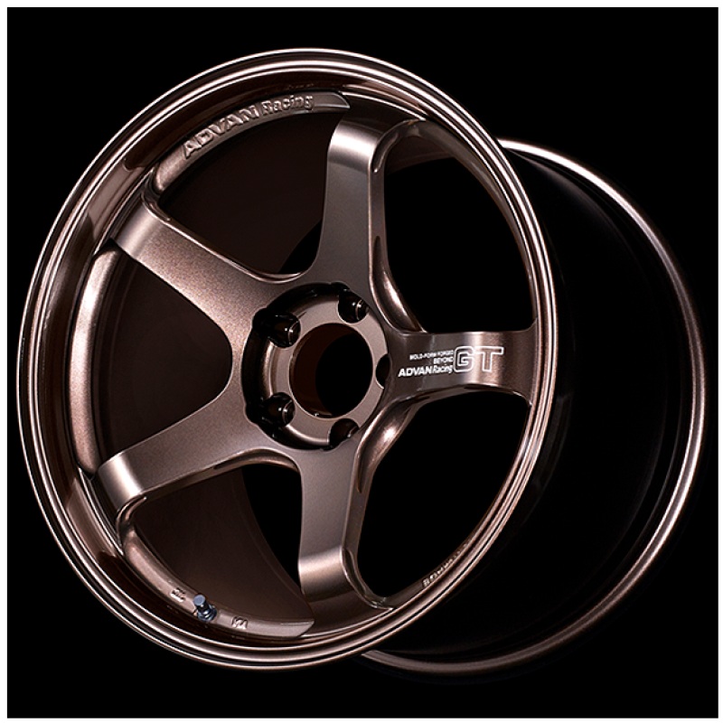 Advan GT 20X11.5 +46 CL-CL Racing Titanium Black Wheel