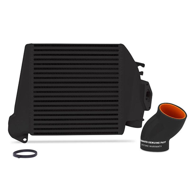 Mishimoto 08-14 Subaru WRX Top-Mount Intercooler Kit – Powder Coated Black & Black Hoses