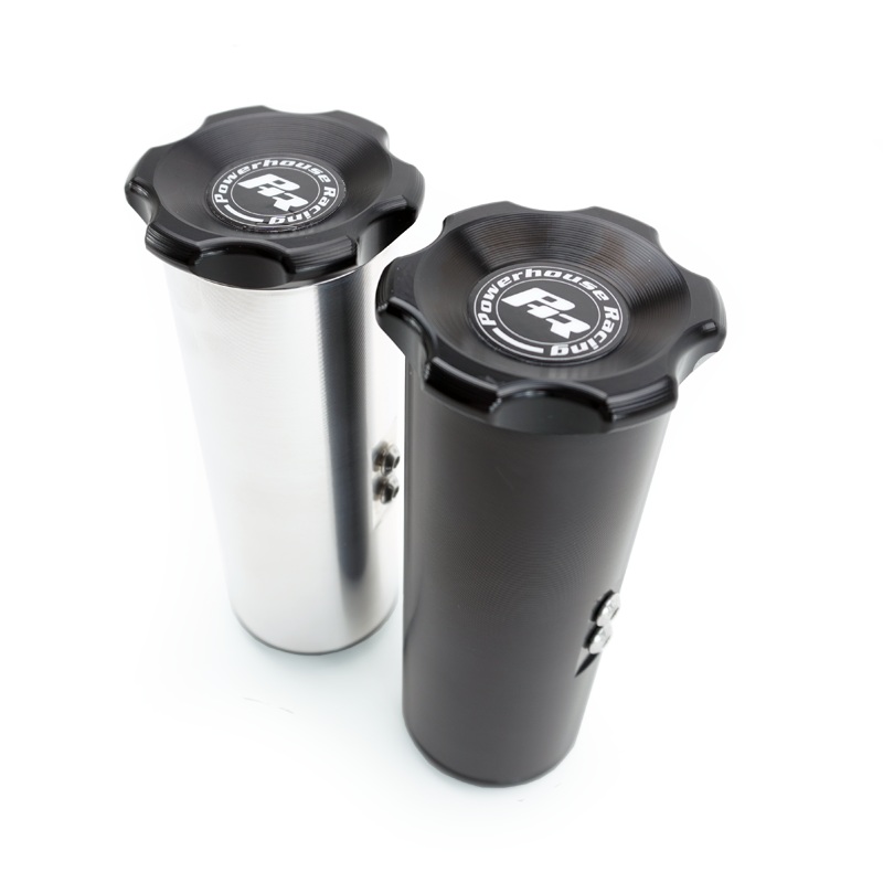 PHR Billet Power Steering Reservoir TankMachined finishSealed Cap