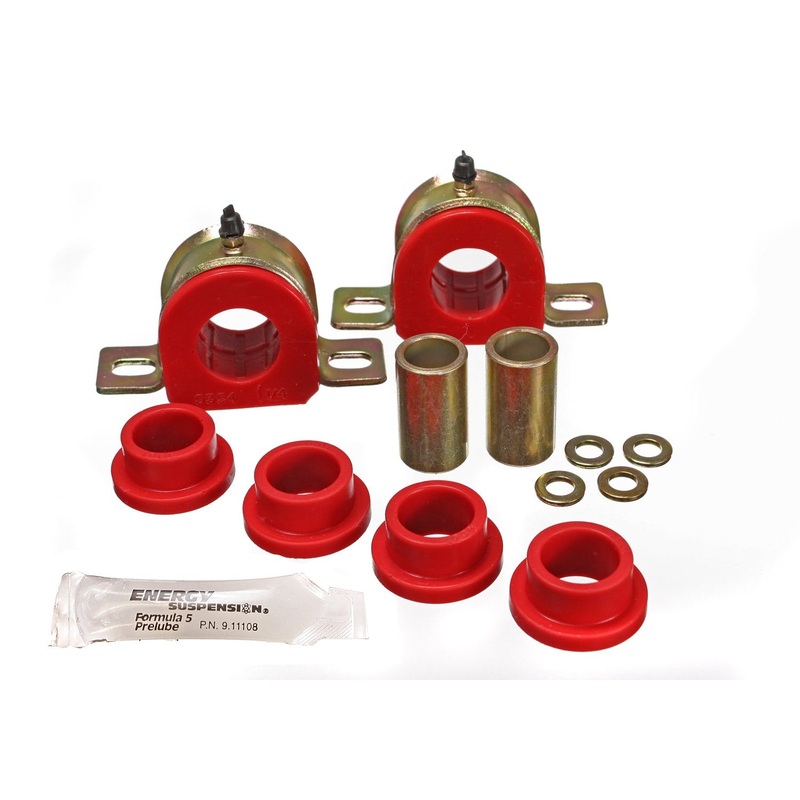 Energy Suspension 3.5180R 1-1/4in. GREASEABLE SWAY BAR SET