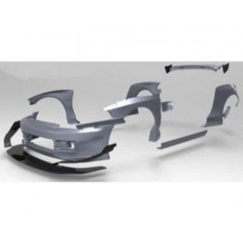 GReddy Pandem Wide Body V1.5 Front Splitter | 1992-1999 Honda Civic (17050121)
