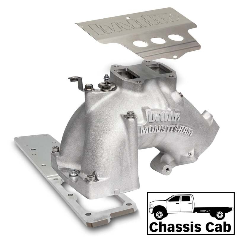 Banks Power 07.5-12 Ram Cab Chassis 6.7L Diesel Monster-Ram Intake System w/Fuel Line – Natural