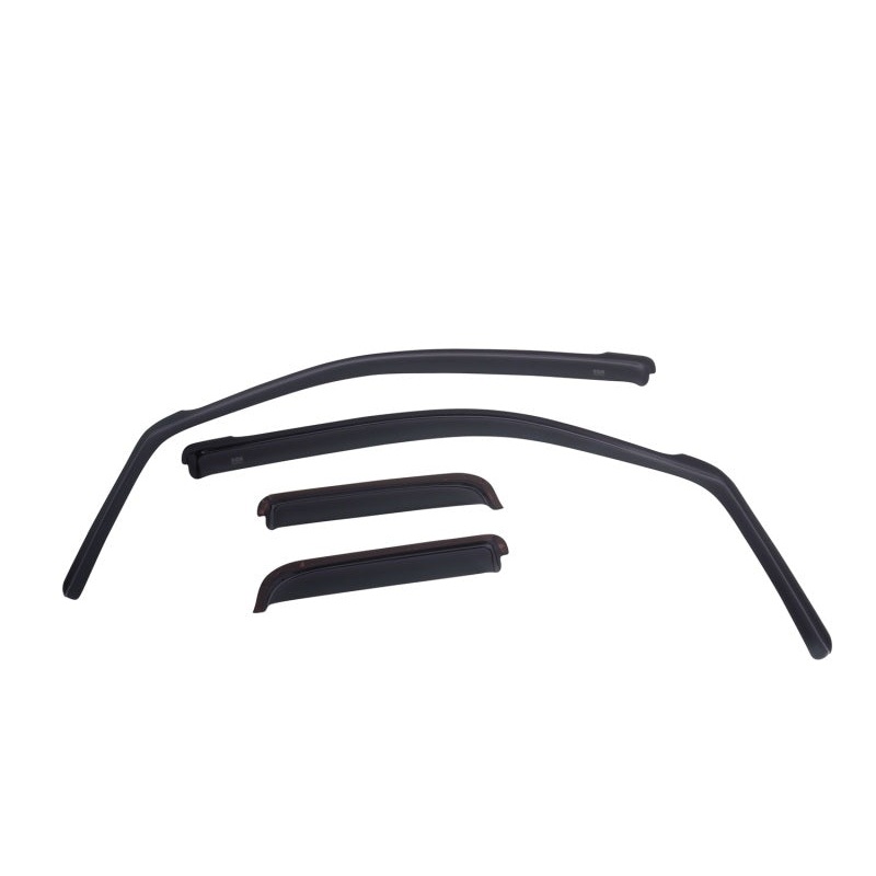 EGR 04-13 Ford F150 Crew Cab In-Channel Window Visors – Set of 4 – Matte (573395)