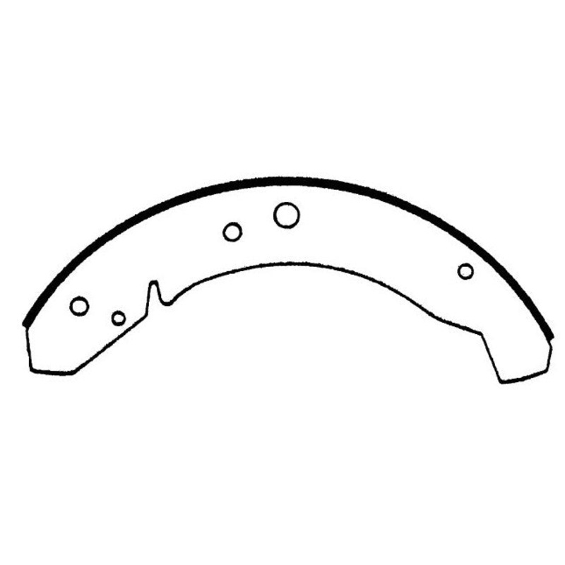 Porterfield Brake Shoes for 1978 PORSCHE 924