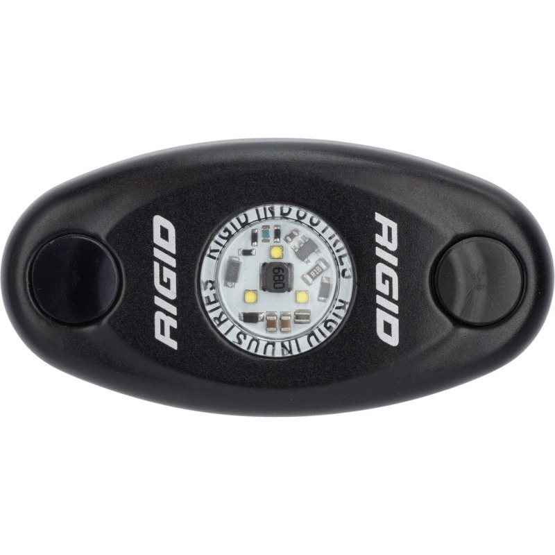 Rigid Industries A-Series Light – Black – High Strength – Red