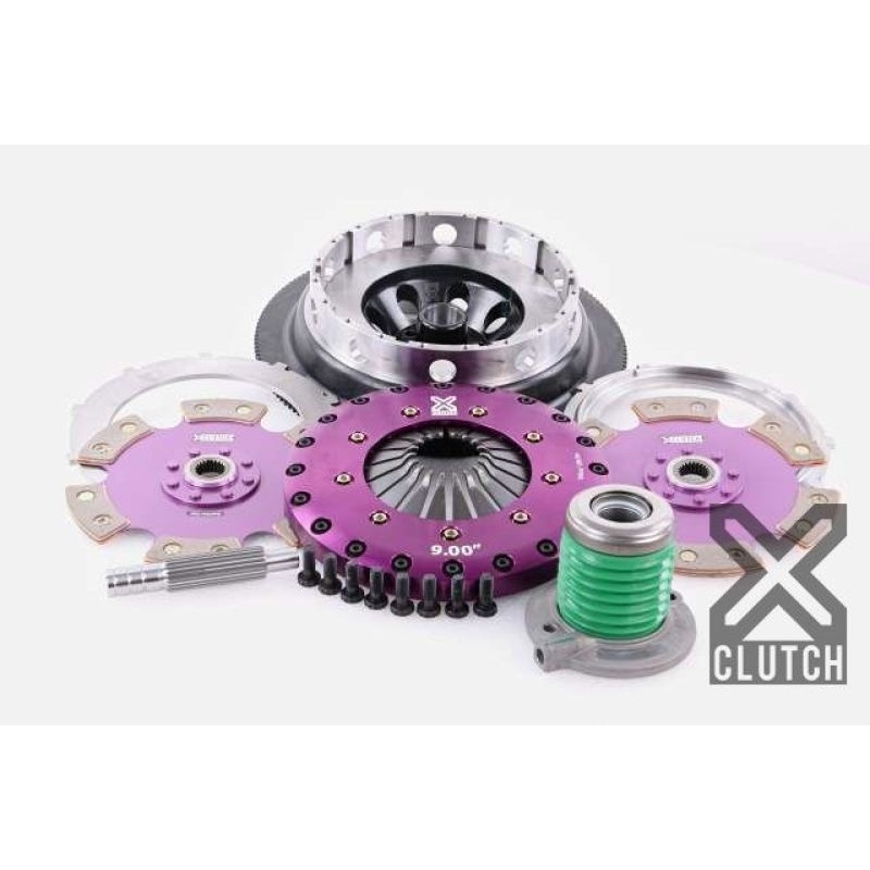 XClutch 18-24 Ford Mustang GT 5.0L 9in Twin Solid Ceramic Clutch Kit