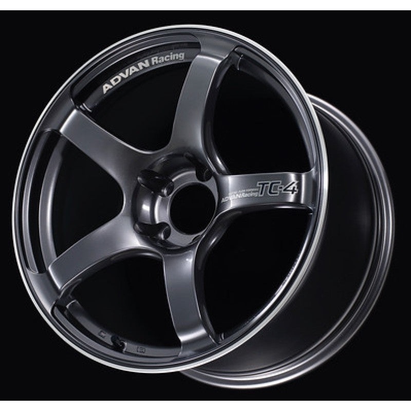 Advan TC4 17×8.0 +35 4-100 Racing Gunmetallic & Ring Wheel