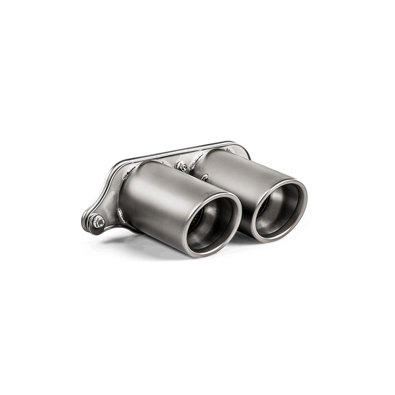 Akrapovic 2018 Porsche GT3 RS (991.2) Tail Pipe Set (Titanium)