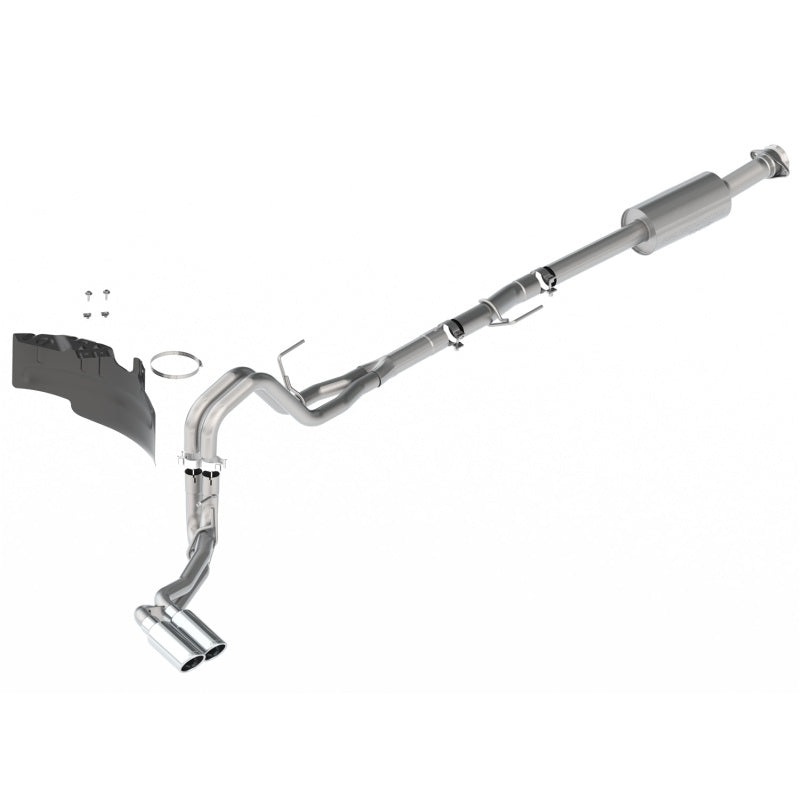 Ford Racing 21-22 F-150 2.7L/3.5L/5.0L Side Exit Extreme Exhaust – Chrome Tips