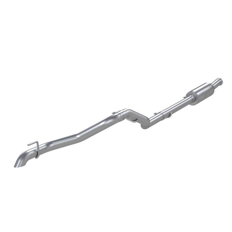 MBRP 2020 Jeep Gladiator 3.6L 2.5in Single Rear Exit Cat Back Exhaust – Aluminized (Off-Road)