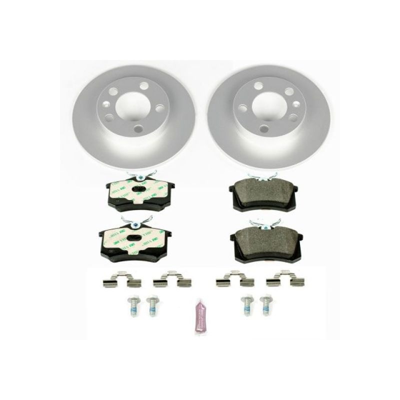 PowerStop Power Stop 98-10 Volkswagen Beetle Rear Euro-Stop Brake Kit