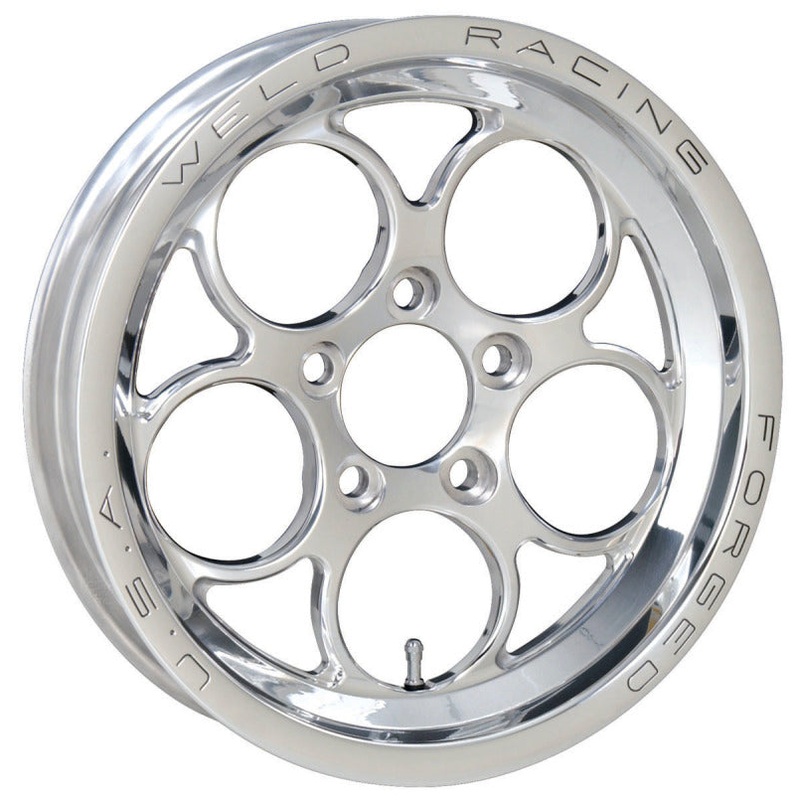 Weld Magnum 1-Piece 15×3.5 / 5×4.75 BP / 2.25in. BS Polished Wheel – Non-Beadlock