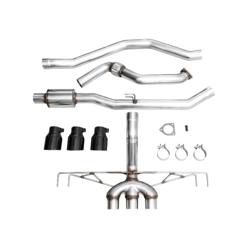 AWE Tuning 2023 Civic Type R FL5 Track Edition Exhaust w/ Triple Diamond Black Tips | 3020-53287