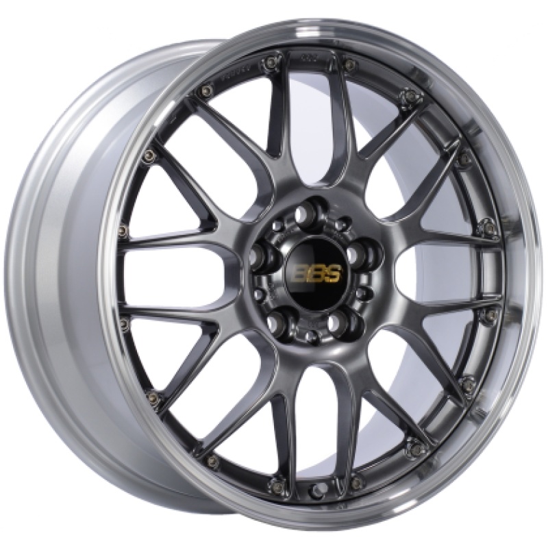 BBS RS-GT 18×9 5×120 ET45 / 72.5 CB Diamond Black Center Diamond Cut Lip Wheel | RS946HDBPK